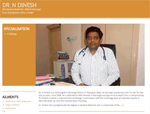 Tablet Screenshot of drndinesh.com